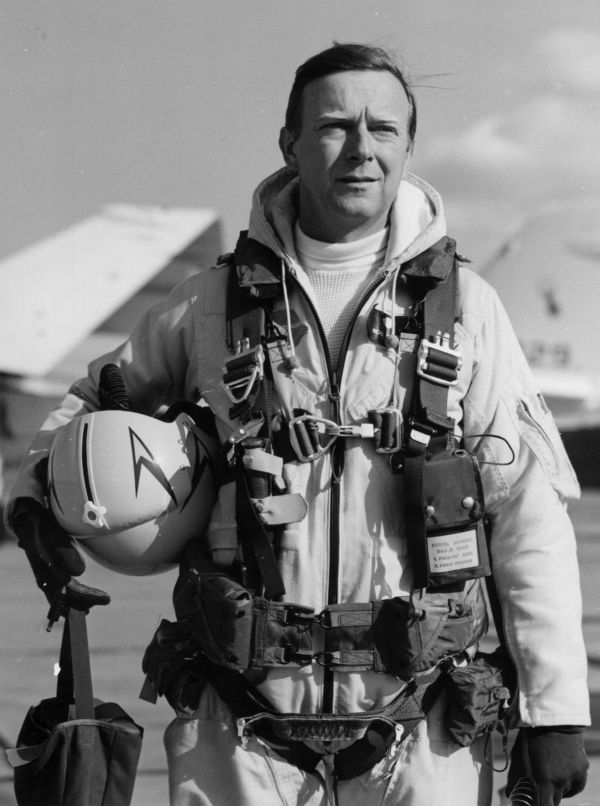 Grumman test pilot Robert K. Smyth.