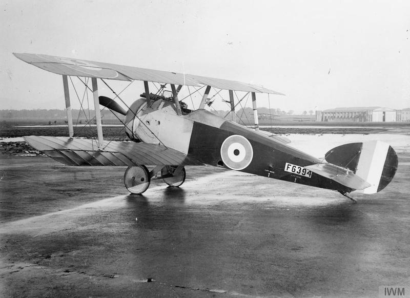 Sopwith Camel F.1 FG394, left rear quarter. © IWM (Q 63822) 