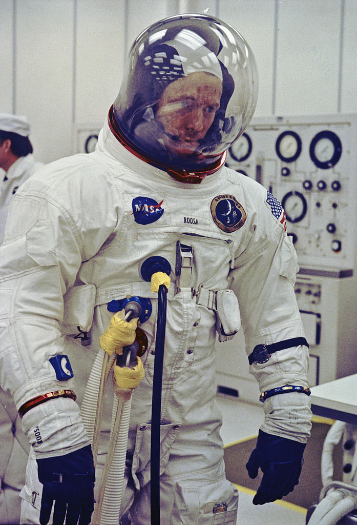 Pressure Suit, A7-L, Armstrong, Apollo 11, Flown