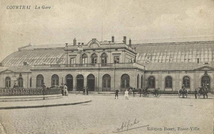 Gare de Kortrijk (the Courtrai Railrod Station)