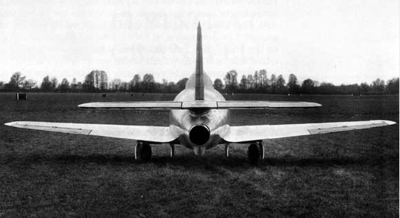 Gloster-Whittle E.28/39 W4041/G, rear (Gloster)