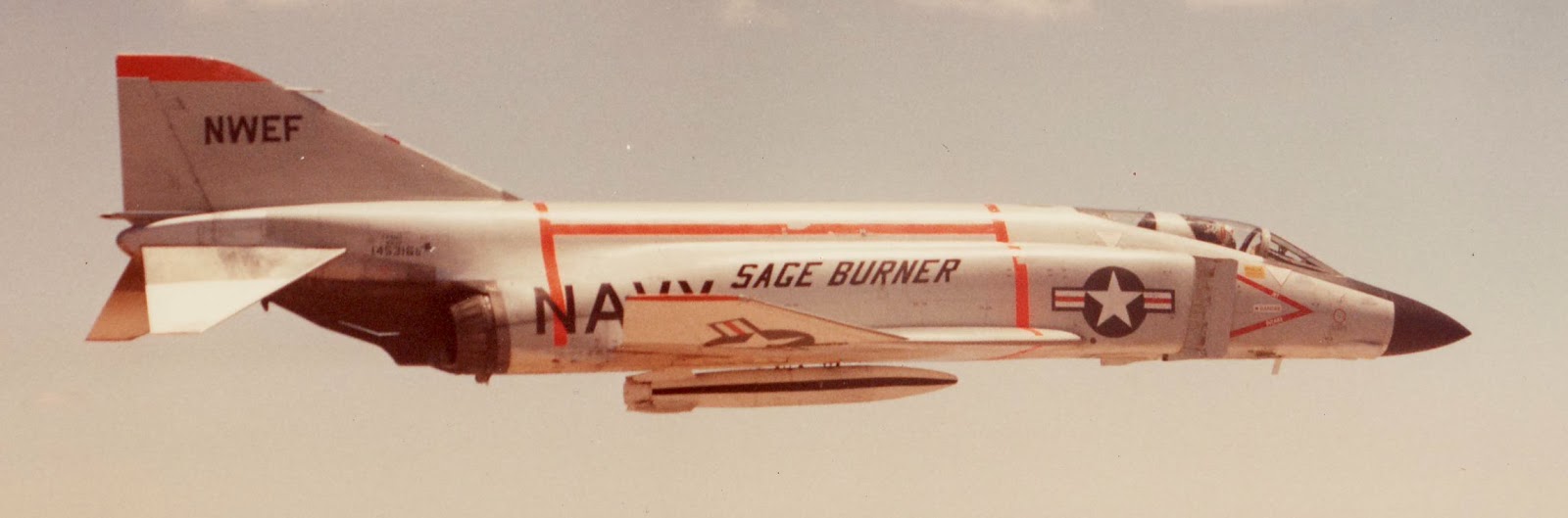 SAGE BURNER, McDonnell F4H-1F Phantom II, Bu. No. 145316