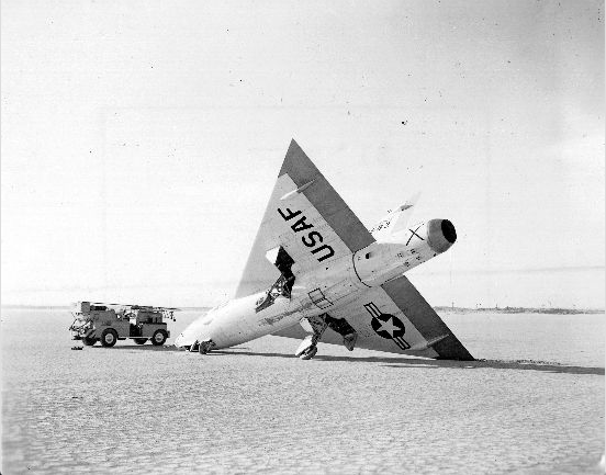 The flight test program of the XF-92A came to an ignonimous colclusion