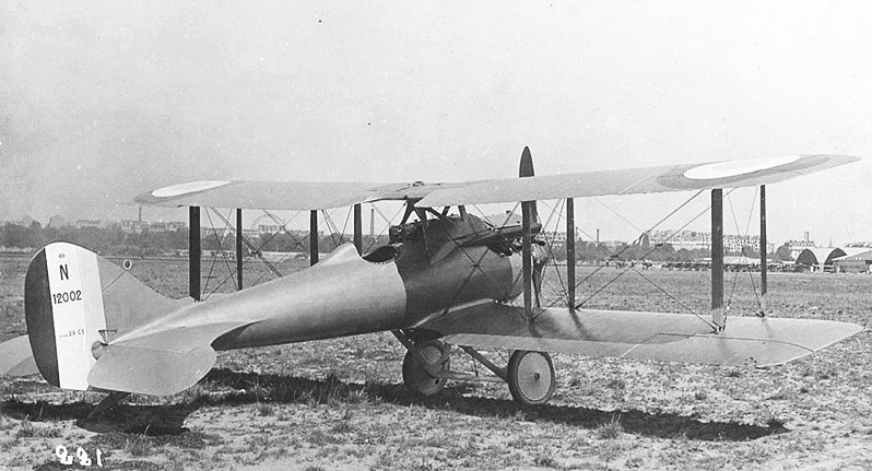 Nieuport-Delâge Ni-D 29C.1, s/n 12002, right rear three-quarter view.