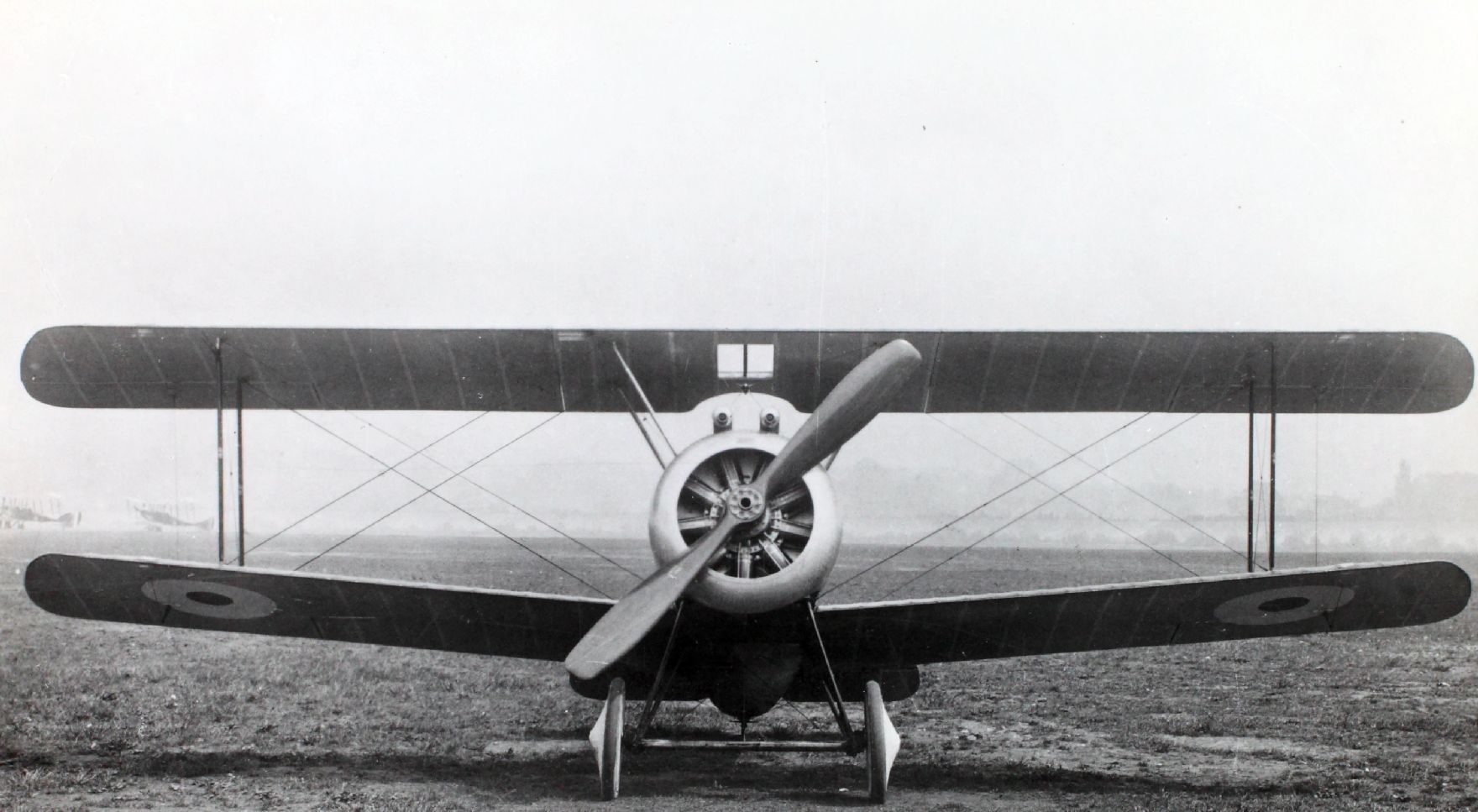 Front view of a Sopwith Camel F.I