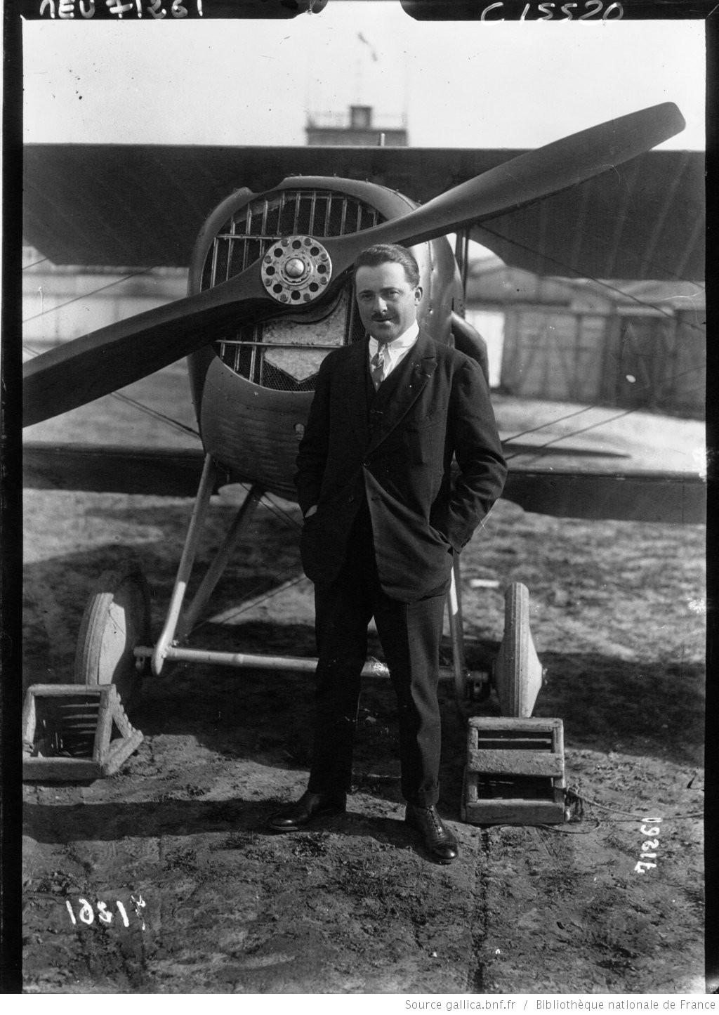 Joseph Sadi-Lecointe was a test pilot for the Société Pour L’Aviation et ses Dérivés SPAD S.XIII C.1 fighter