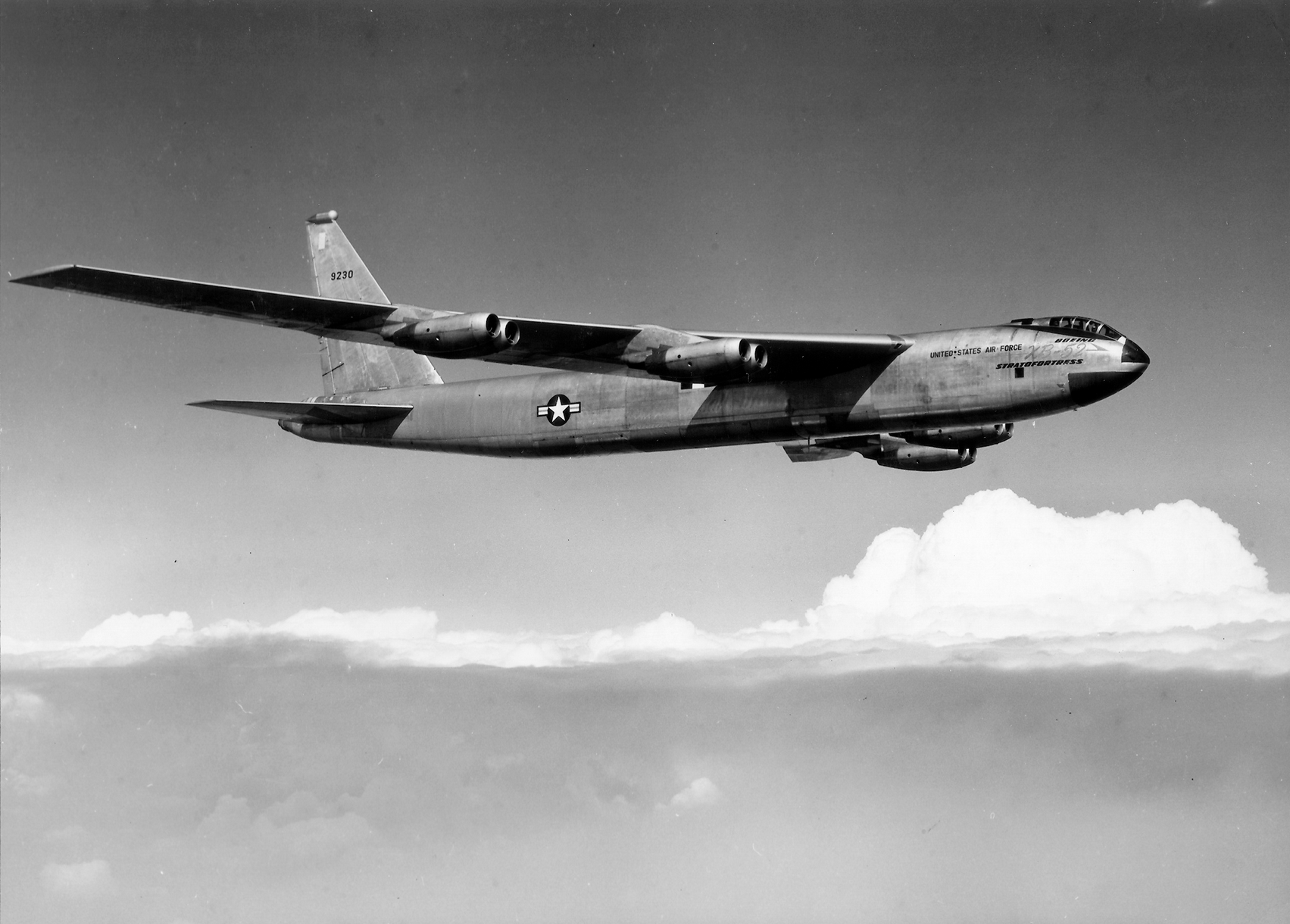 Boeing XB-52 Stratofortress 49-230. (U.S. Air Force)