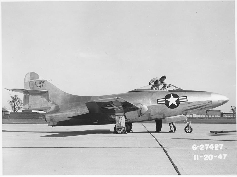 Aircraft Photo of 122475, Grumman XF9F-2 Panther, USA - Navy