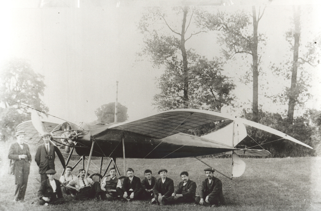 Royal Aircraft Factory 1912 B.E.2 First Flight From New Base New Zealand  2016 