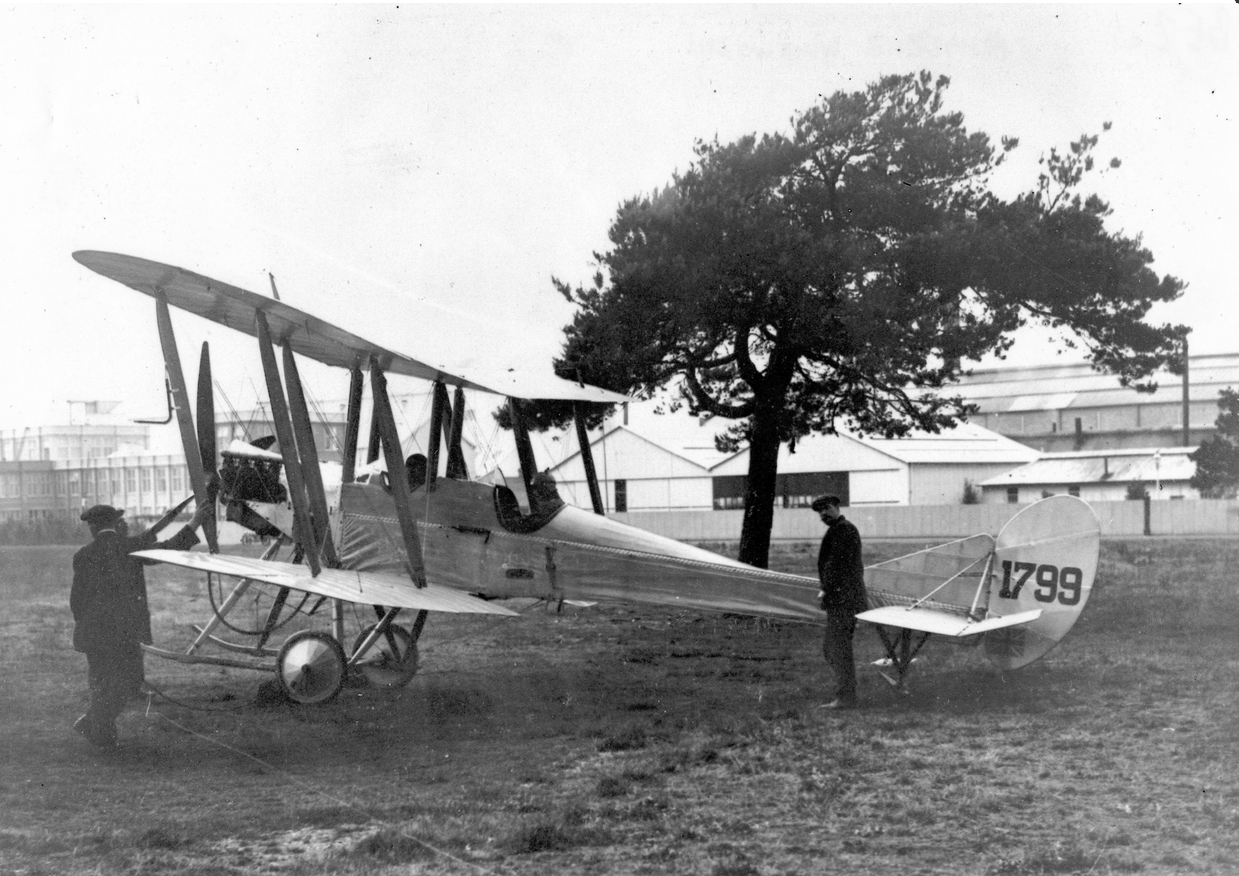 Royal Aircraft Factory 1912 B.E.2 First Flight From New Base New Zealand  2016 