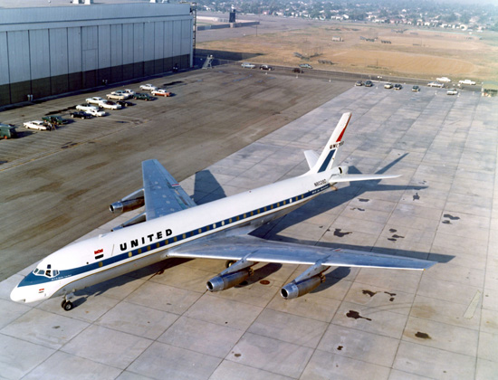 Aviation accident United Airlines DC-8 & TWA Super Constellation