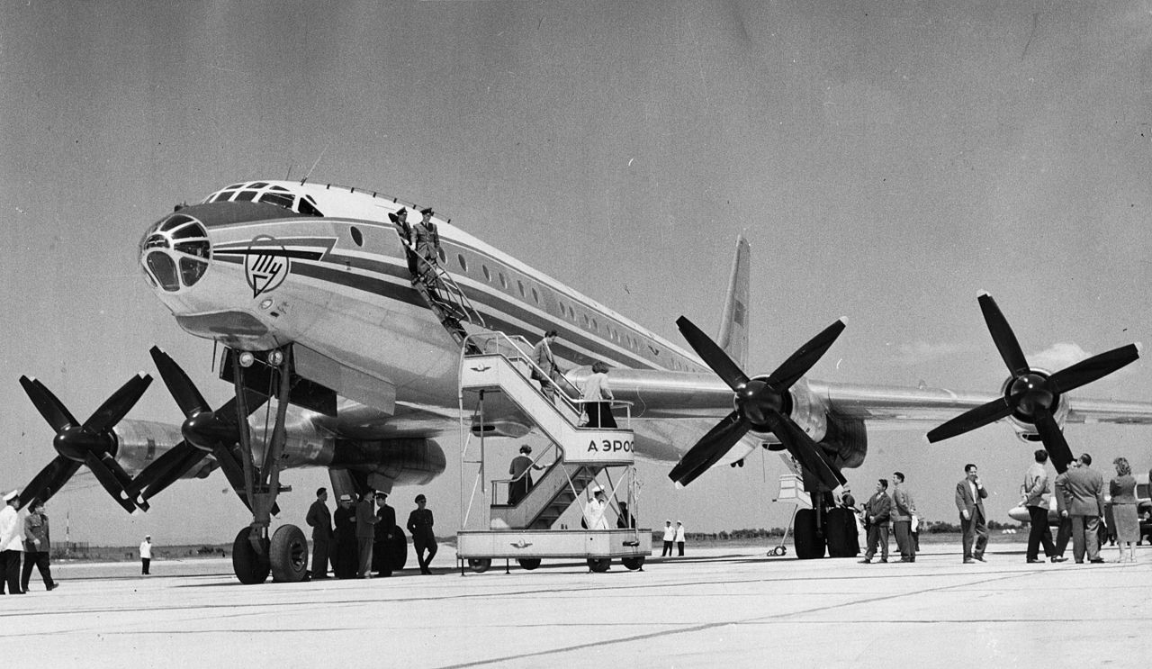 Tupolev Tu-114 Rossiya | This Day in Aviation