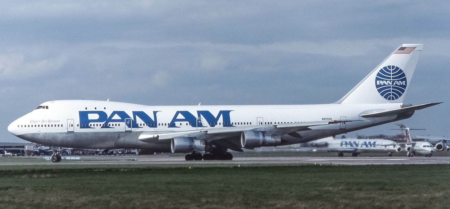 PAN AM パンナム 1976年 747SP 初就航 ヴィンテージポスター