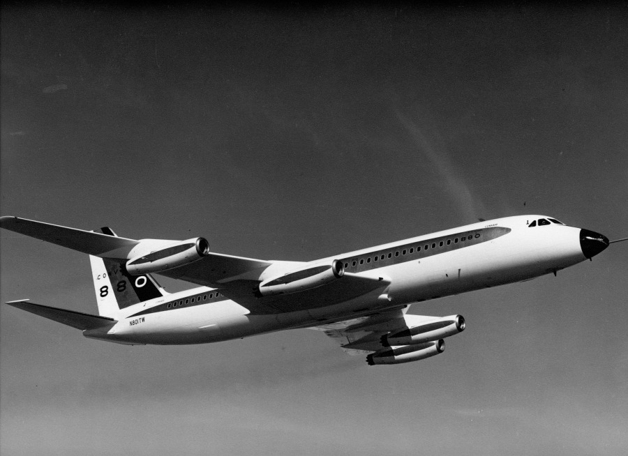 Convair 880 N801TW. (San Diego Air & Space Museum