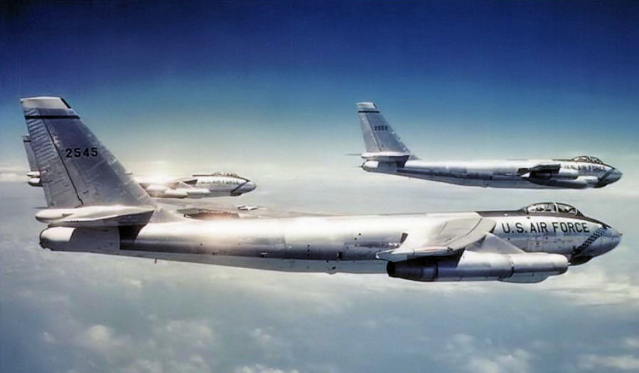 In the 1950s Someone Thought to Attach two B-47 Stratojets to a B