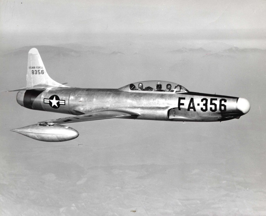 Lockheed YF-94 48-356, prototype all-weather interceptor, first flight ...