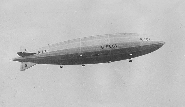 Airship R101 in flight | This Day in Aviation