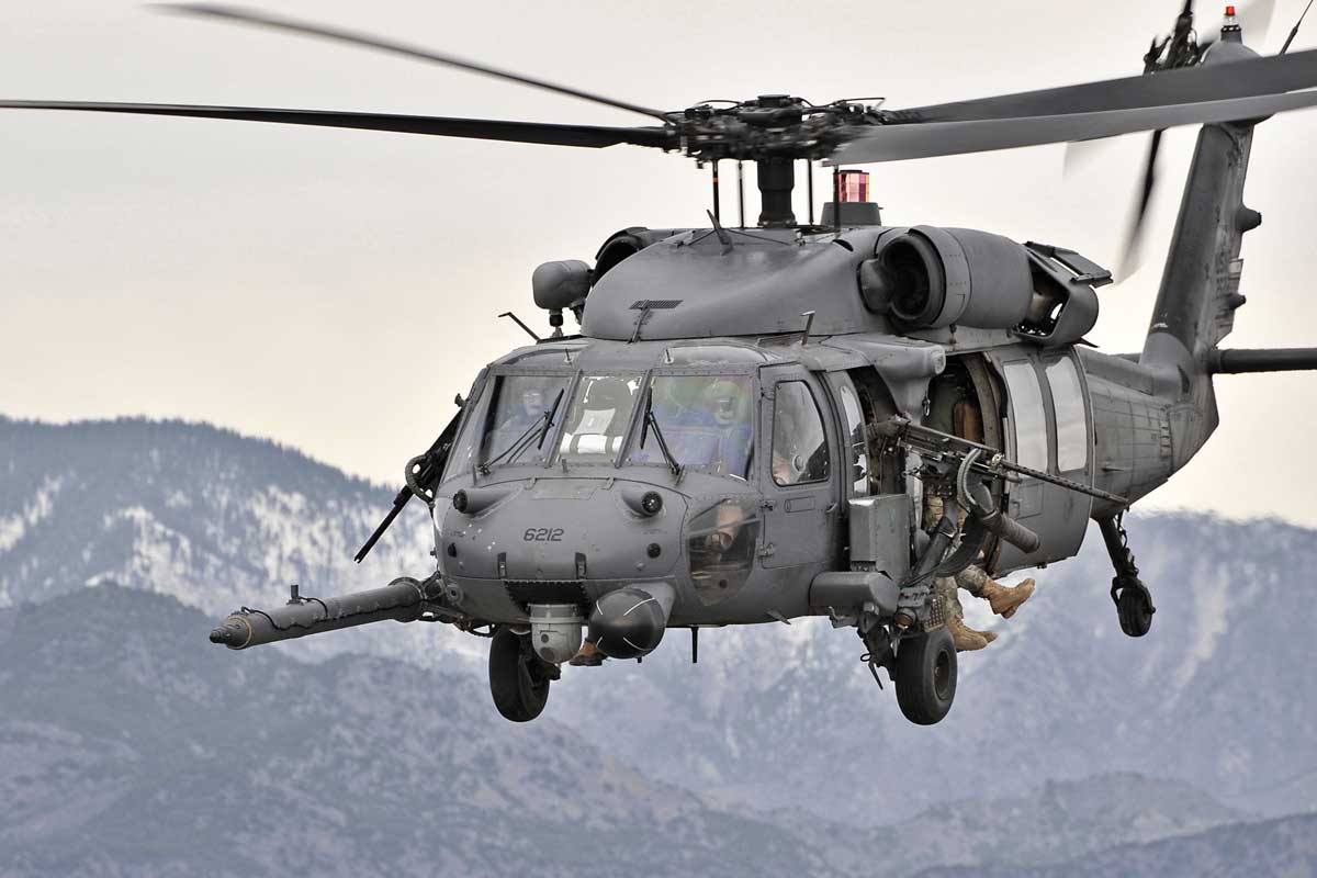 U.S. Air Force HH-60G Pave Hawk (Sikorsky S-70) 89-26212, Kunar Province, A...