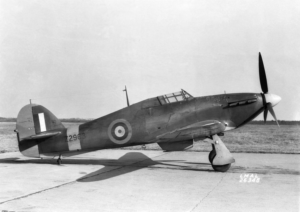 Hawker Hurricane Mk1 Night Fighter 213 Sqn Raf Middle East 1940s ...